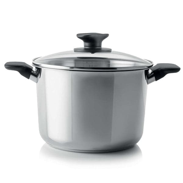 Daily Universal Cookware 7.4Qt/7L Stockpot With Glass Cover